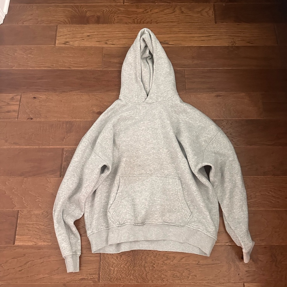 Abercrombie & Fitch Gray Essential Popover Hoodie